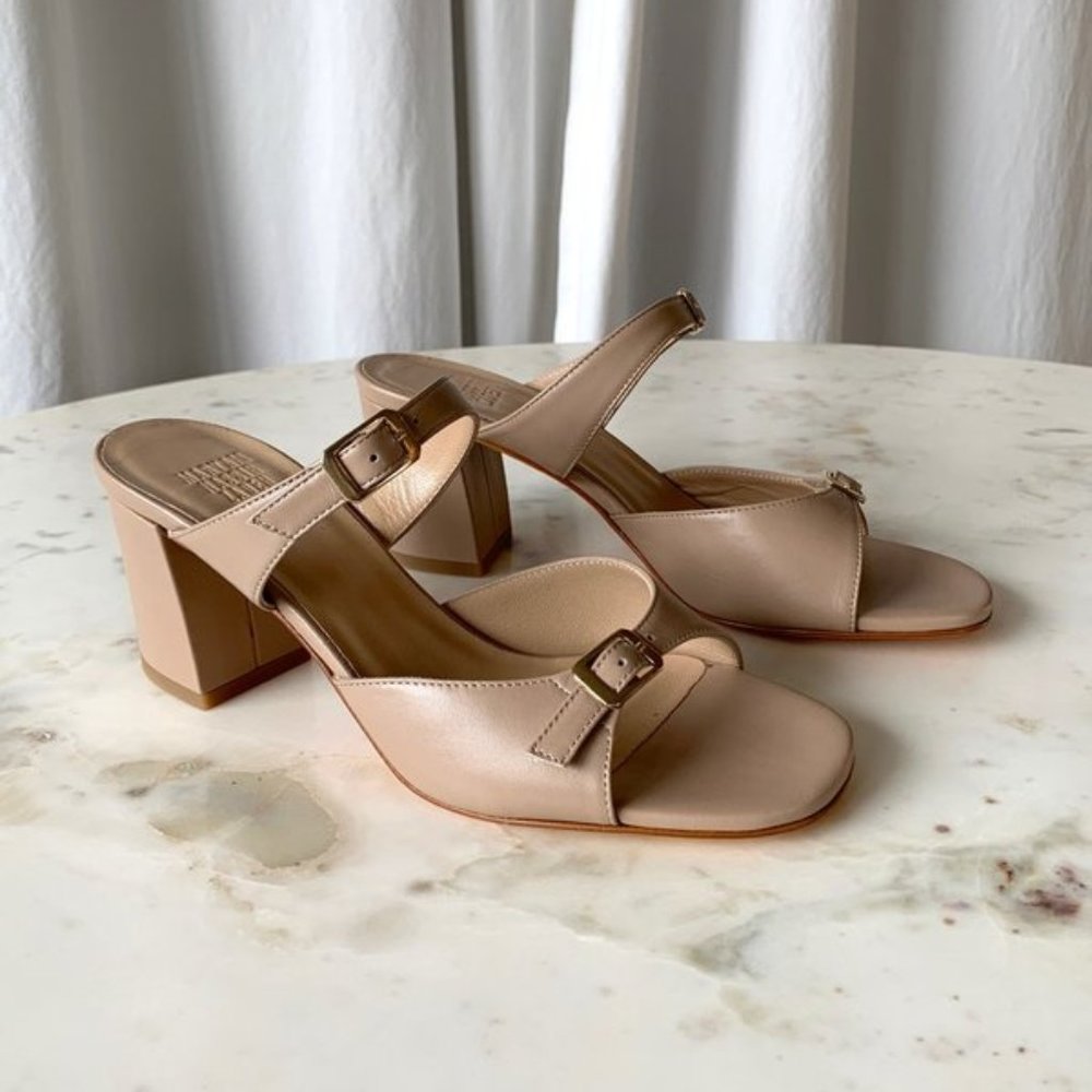 MARYAM NASSIR ZADEH BUTTE UNA SANDAL - NUDE